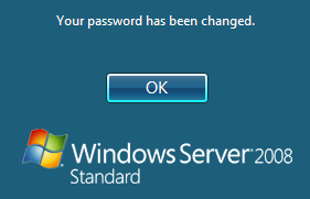confirmation changement password