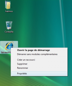 regvistaie4 Petite astuce - Comment Ajouter icones (icône) internet explorer ( IE 7) sur le bureau ( desktop ) windows vista