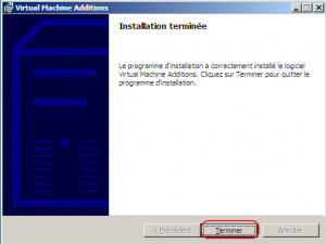 Installation de Virtual Machine Additions 3