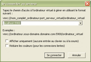 Interface VRMC pour Virtual Server 2005 Interface VRMC pour Virtual Server 2005