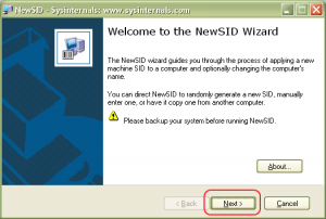 newsid2 300x202 Changer le SID dun serveur Windows