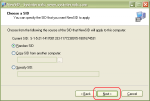 newsid3 300x202 Changer le SID dun serveur Windows