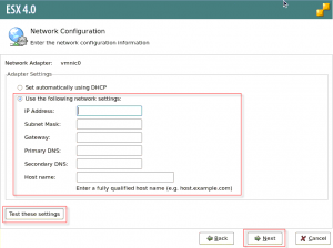 Comment installer un serveur ESX 4.0 kb  vSphere 4 VMware Virtualisation Tutoriel Installation hyperviseur ESX 