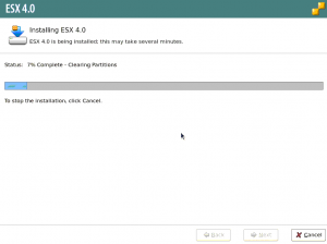 Comment installer un serveur ESX 4.0 kb  vSphere 4 VMware Virtualisation Tutoriel Installation hyperviseur ESX 