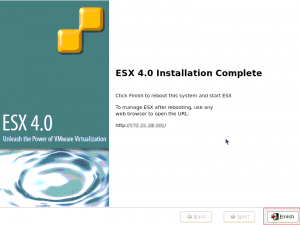Comment installer un serveur ESX 4.0 kb  vSphere 4 VMware Virtualisation Tutoriel Installation hyperviseur ESX 