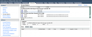 Rescan Datastore img23082010 1 300x122 Attacher la LUN dun SAN dans la machine virtuelle dun ESX