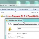 Accéder rapidement aux propriétés d’un fichier ou répertoire dans Windows 