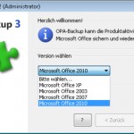 OPA-Backup pour sauvegarder sa licence Microsoft Office
