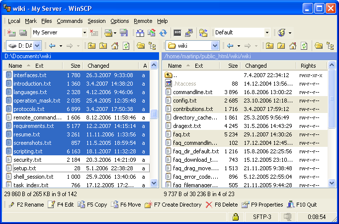 WinSCP pour administrer votre serveur sous Linux