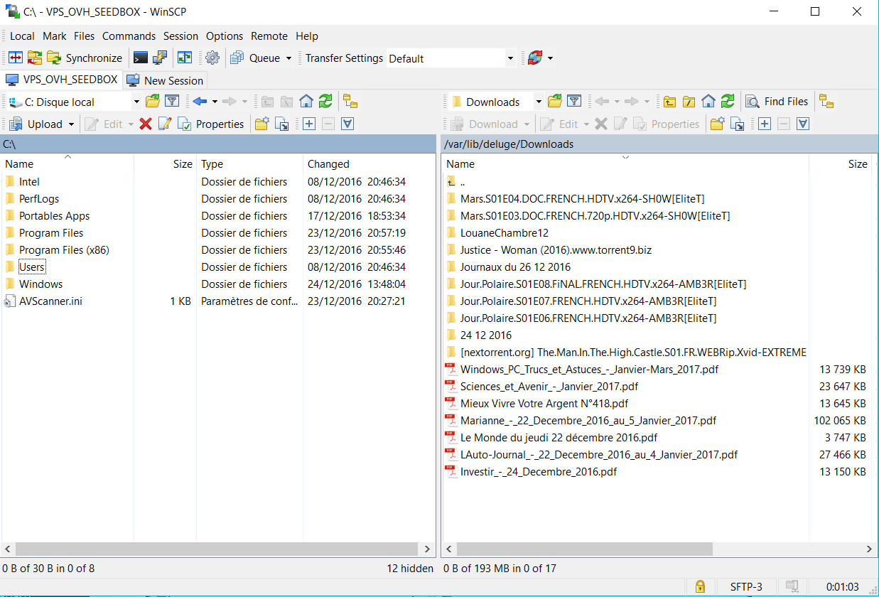 winscp ssh client from windows