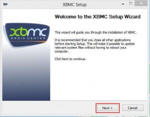 Installer XBMC sur un système Windows