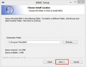 Installer XBMC sur un système Windows