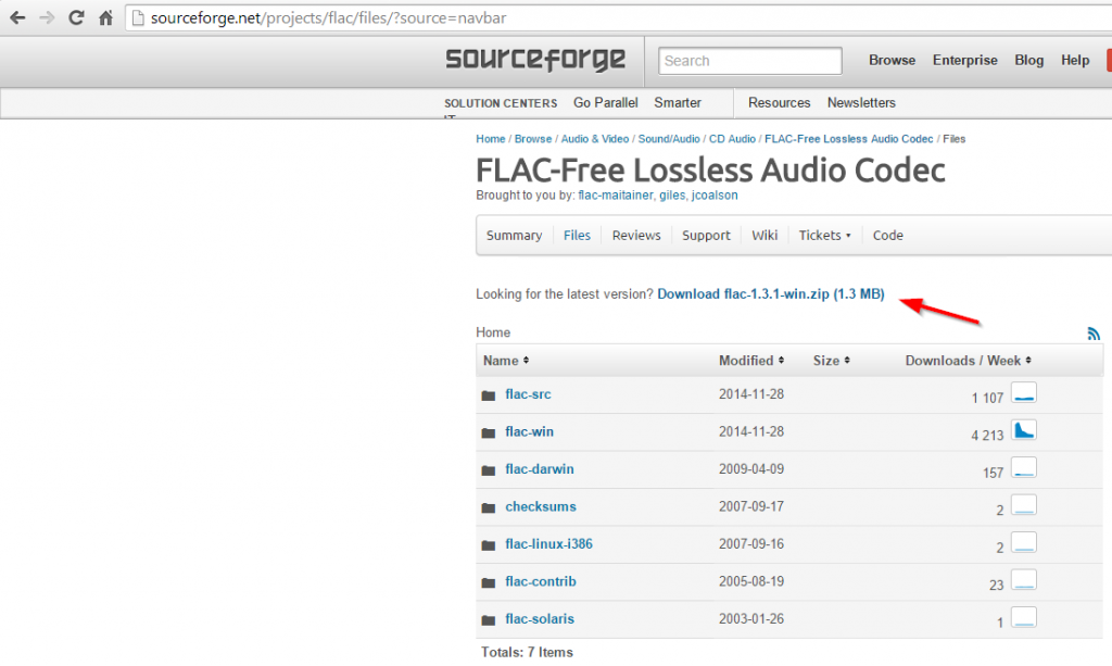 2014-12-03 20_48_13-FLAC-Free Lossless Audio Codec - Browse Files at SourceForge.net