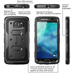 Coque Armorbox i- Blason pour Galaxy S6 et S6 Edge