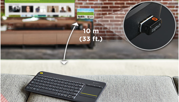 Idées Cadeaux : Clavier sans fil Logitech K400