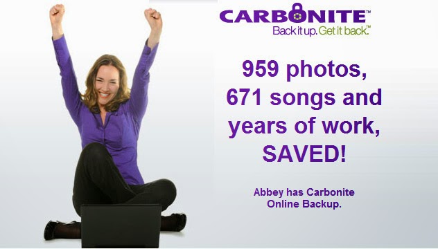 Sauvegarde sur le Cloud - Carbonite