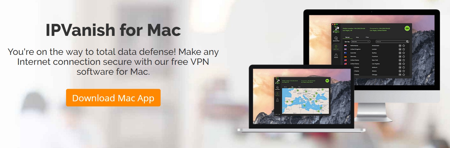 IPvanish - Meilleur VPN pour Mac