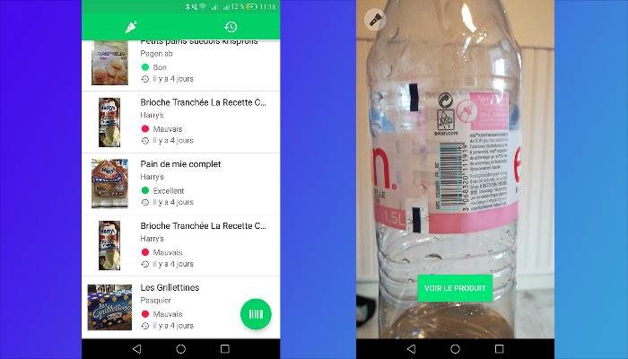 Yuka - L'application qui analyse la qualité des produits que vous mangez