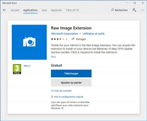 [Photo] Comment ouvrir des fichiers RAW directement sous Windows 10