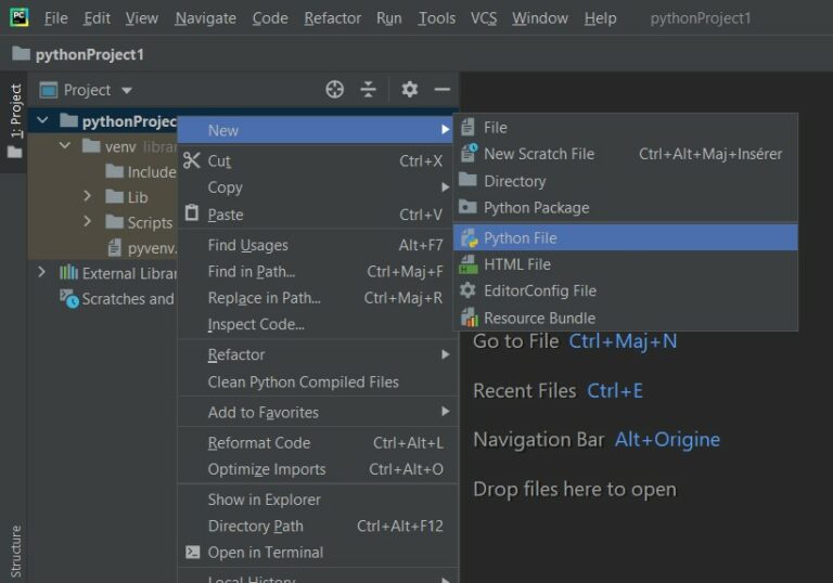 Développer en Python avec PyCharm - SysKB
