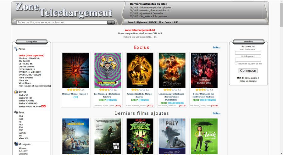 Comment Télécharger un film gratuitement depuis Zone Telechargement
