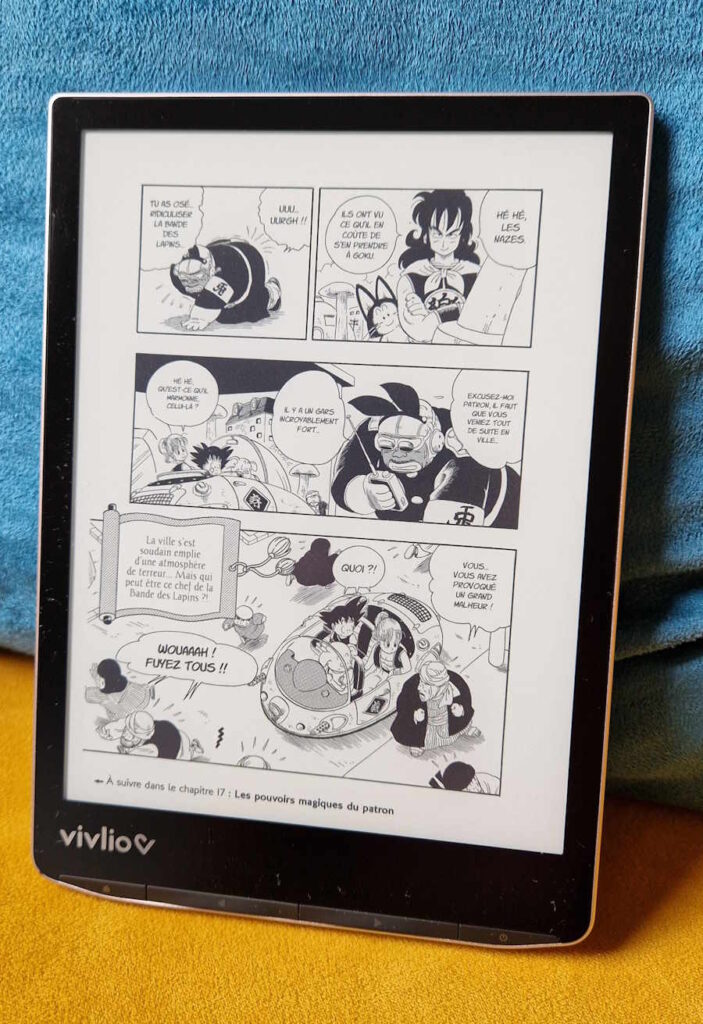 La Vivlio InkPad4 est la liseuse parfaite pour lire des mangas ?