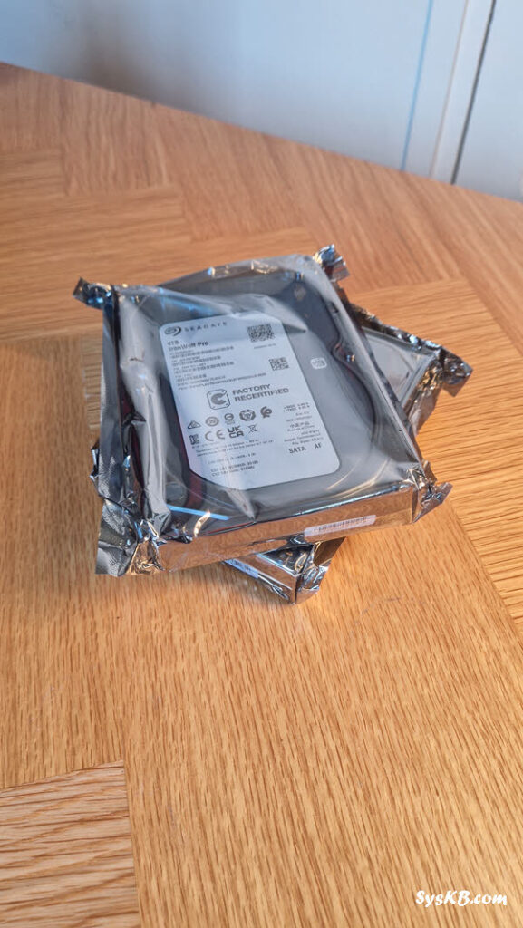 Deux disques durs Seagate IronWolf Pro
