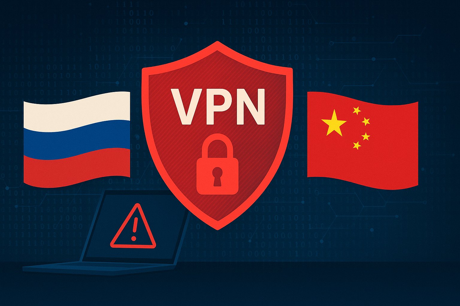 Faille Cyber dans les VPN Russes et Chinois
