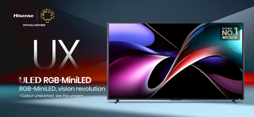 Le RGB Mini LED de chez HiSense