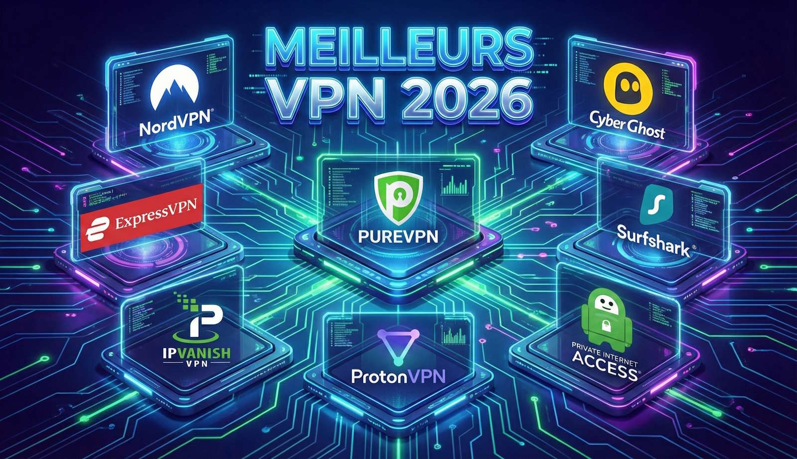 Meilleurs VPN 2026