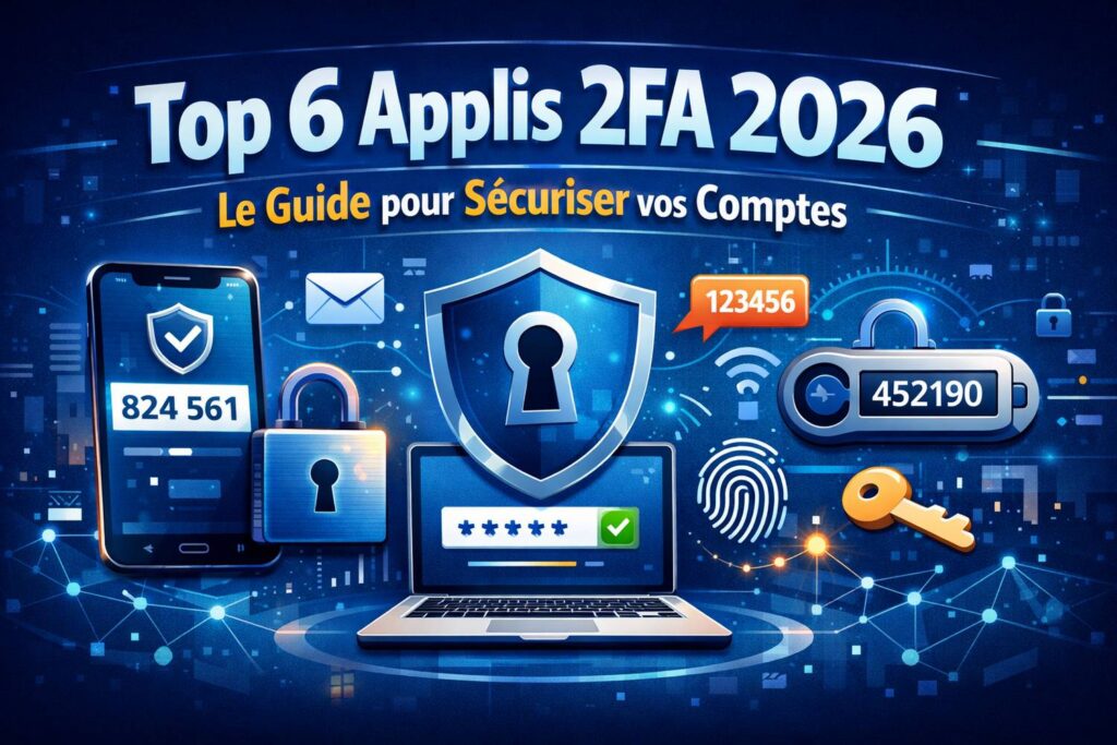Top 6 Applis 2FA 2026 : Le Guide pour Sécuriser vos Comptes
