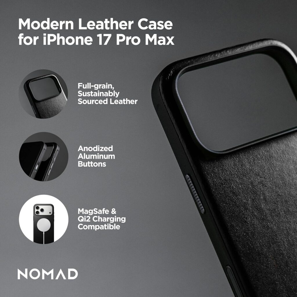 #5 — Nomad Modern Leather Case : le choix premium