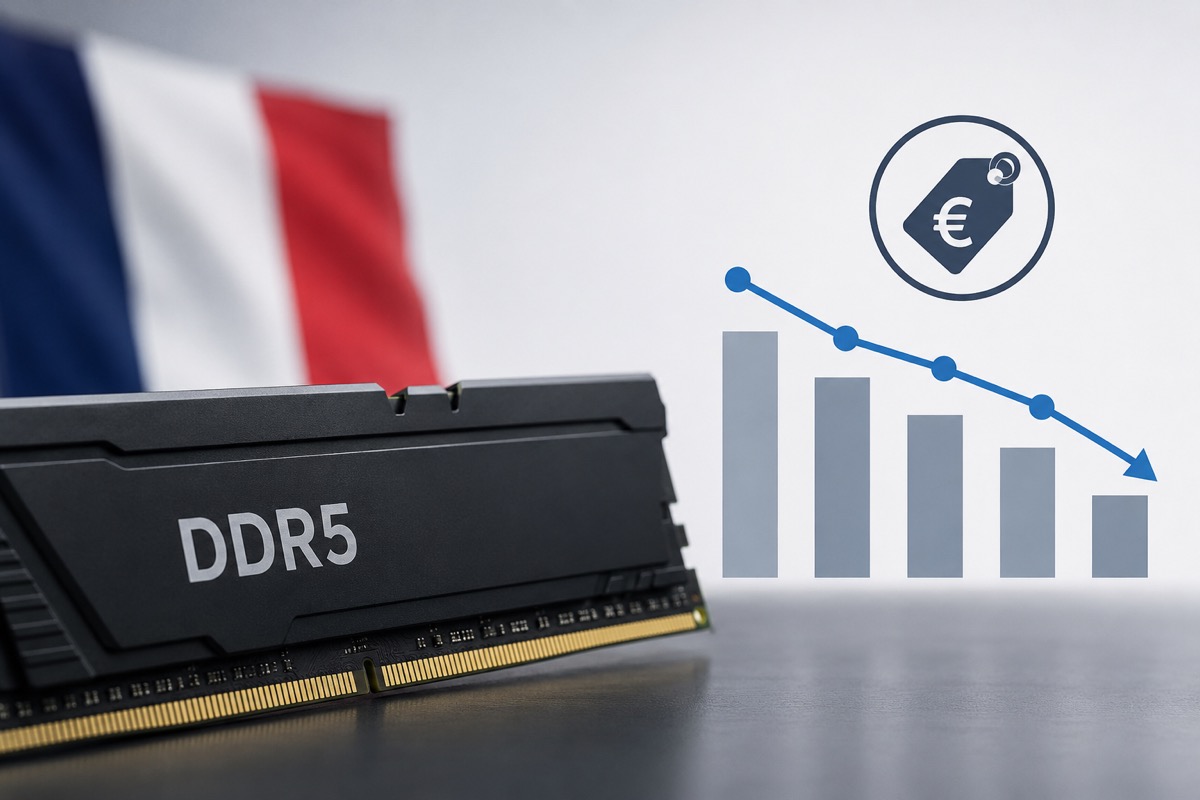 Evolution du prix de la RAM