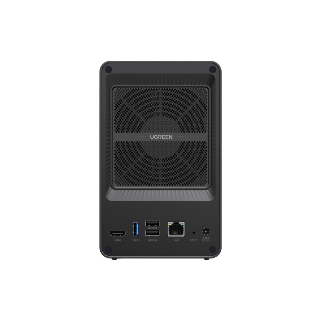 Vue arrière du NAS UGREEN DXP2800 GT