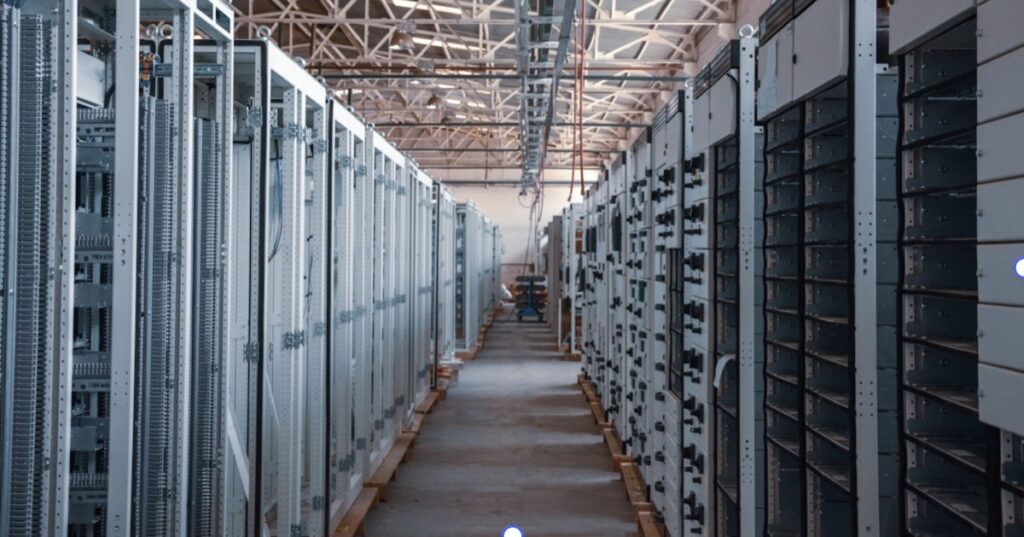 Vue d'un Datacenter