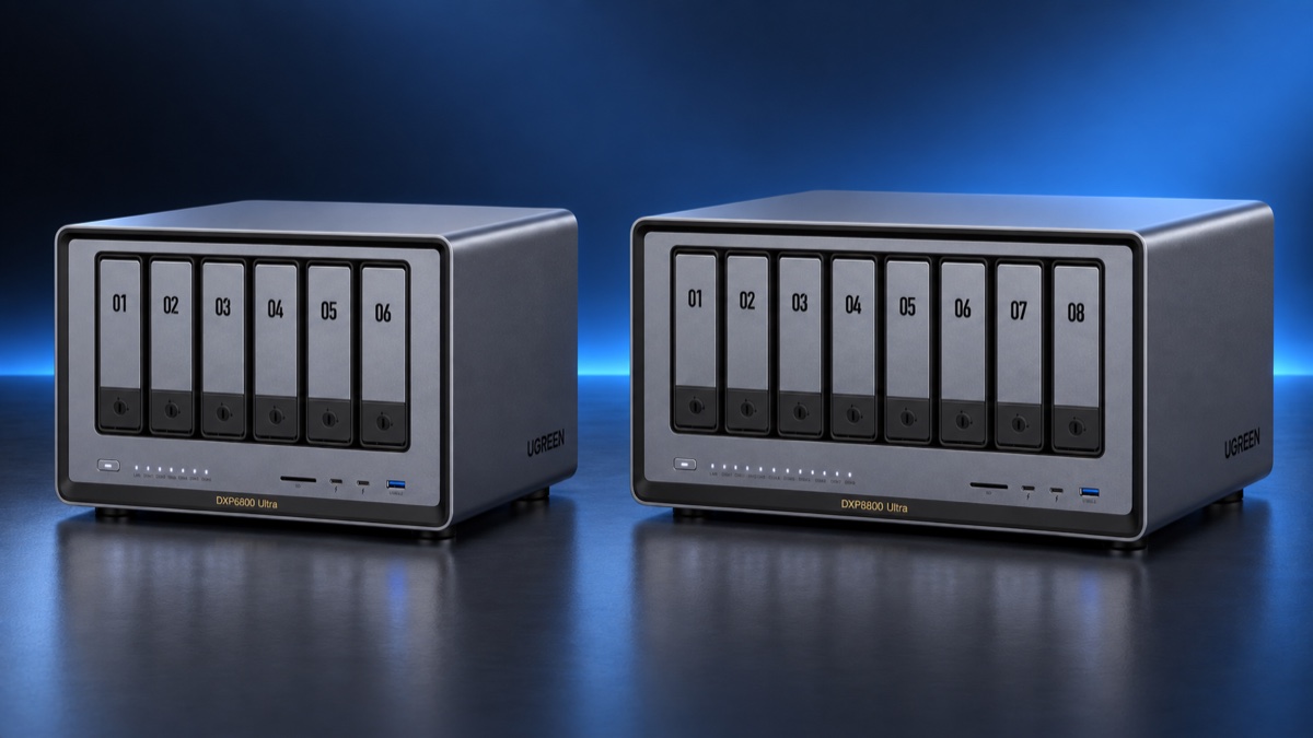 UGREEN NASync DXP6800 Ultra et DXP8800 Ultra