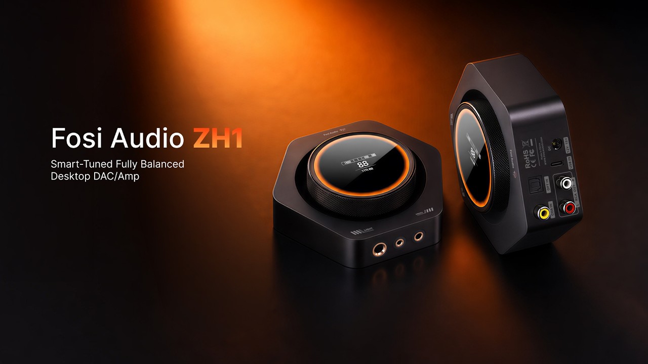 Fosi Audio ZH1, DAC et amplificateur casque de bureau