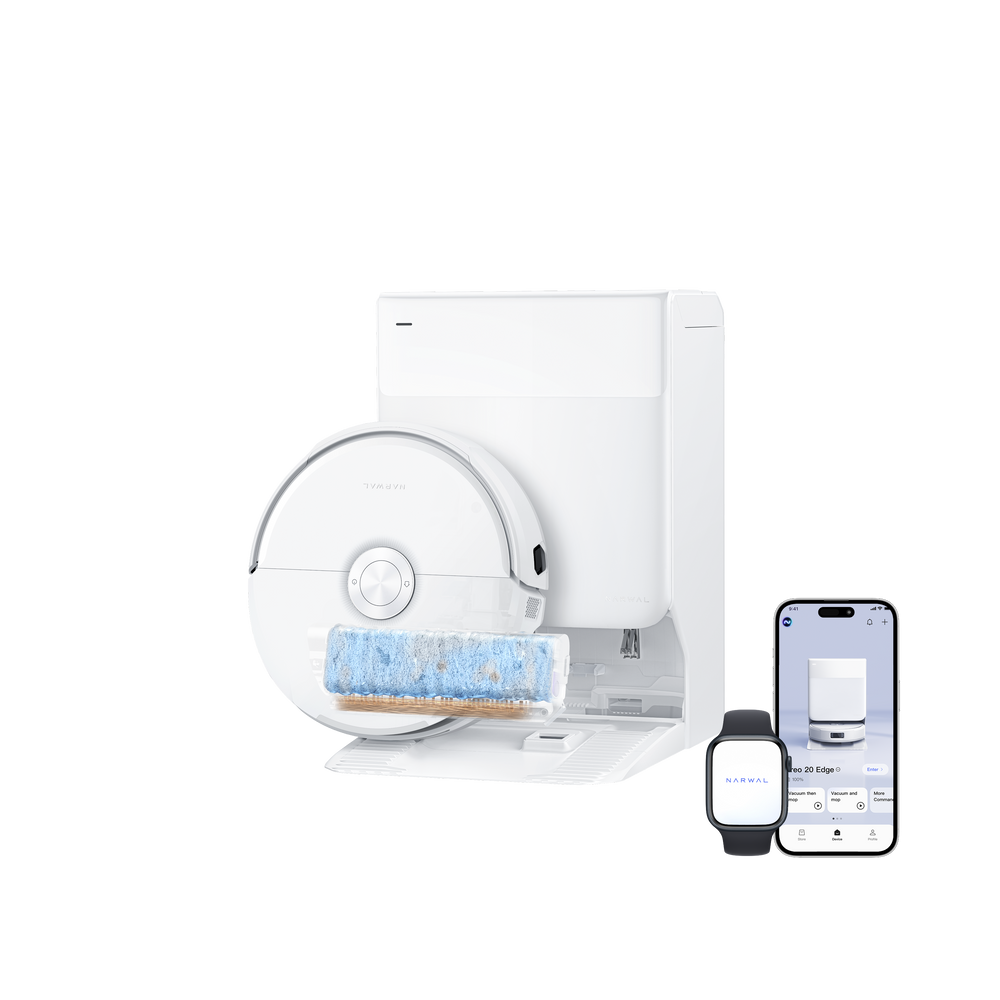Narwal Freo 20 Edge avec son application mobile