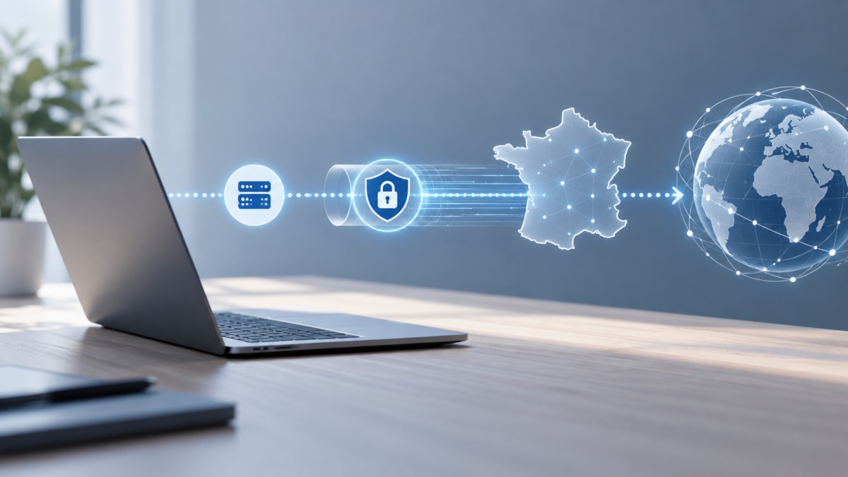 Réseau sécurisé vers le monde connecté