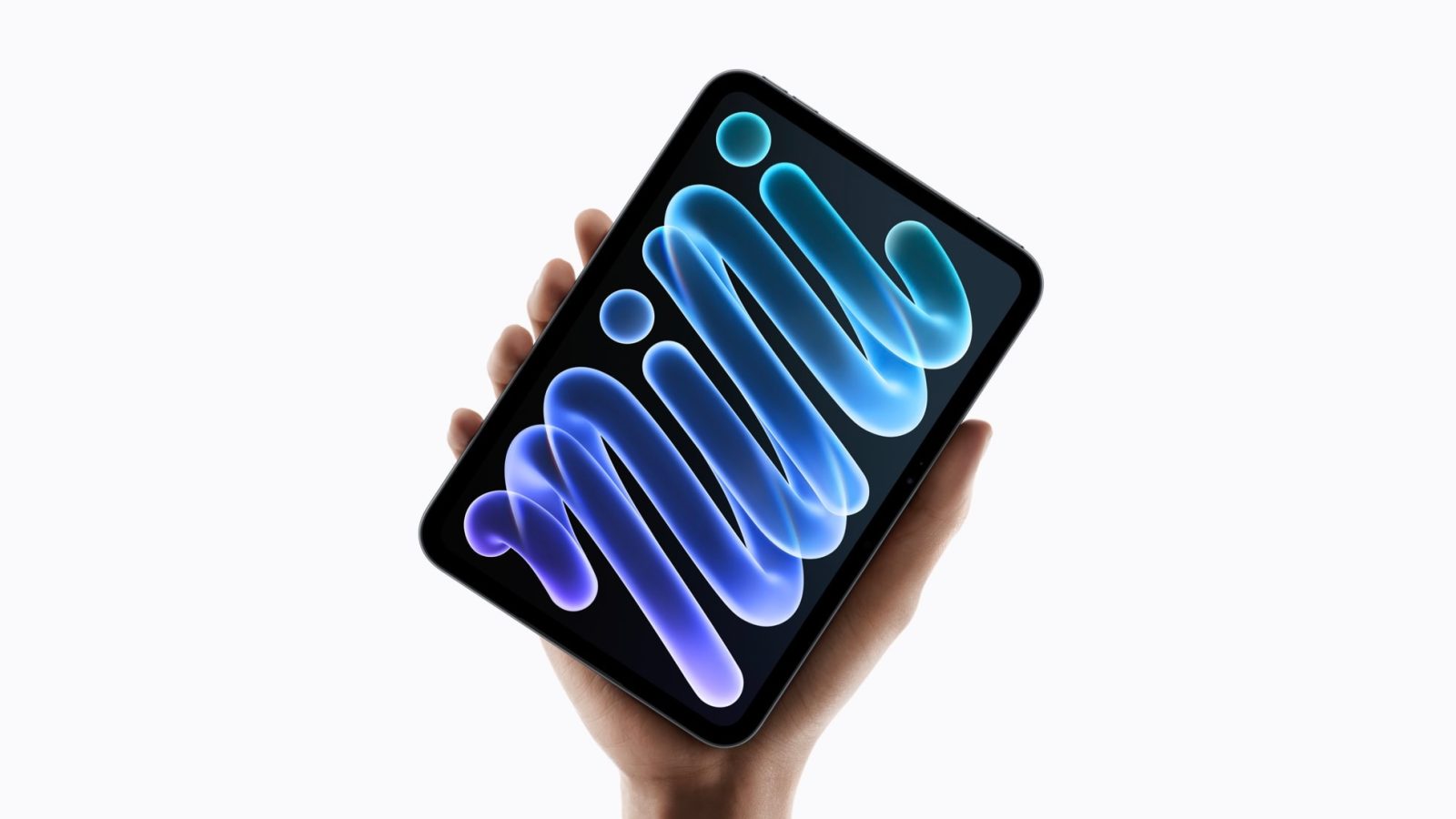 iPad mini OLED A20 Pro tenu en main